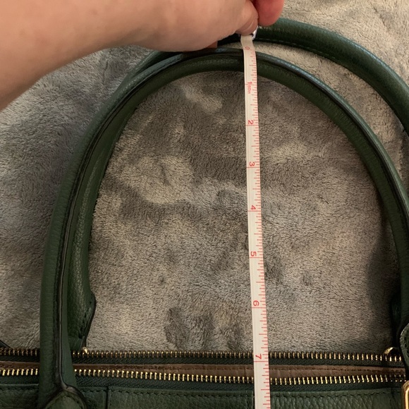 Vince Camuto dark green bag~ very good condition! - Picture 5 of 11